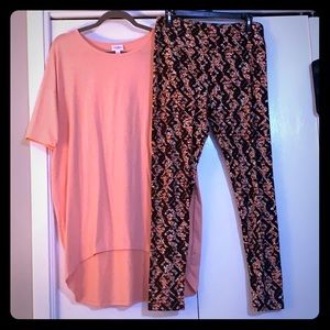 LuLaRoe Irma and TC Leggings